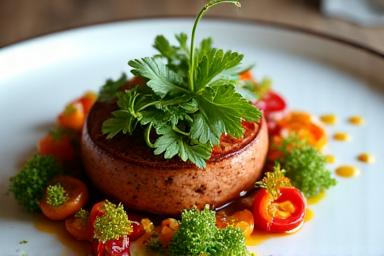 Plant-based Irish cuisine creations